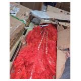 Red Artificial Christmas Tree