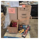 Sink, milwaukee m12 chargers, assort. Tools