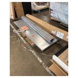 36 X 80 in. Steel Door and Frame, Trim Boards