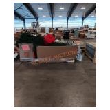 Artificial christmas tree skid