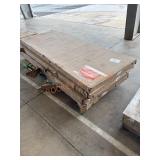 Folding Patio Doors, 4 X THE BID