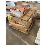 Microwave, Gas Fire Pit Table, Ceiling Fan, Heater