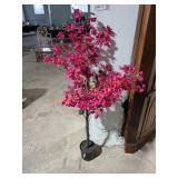 55" H Artificial Bougainvillea Tree