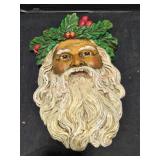 Vintage Santa Head Decor