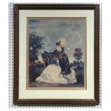 "Lady Caroline Howard" Print By Joshua Reynolds