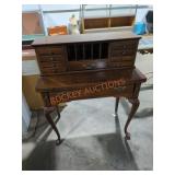 Thomasville Queen Anne Flip-Top Secretary Desk