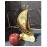 Vintage John De Mott Sailboat Sculpture