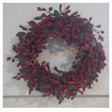 Artificial ice red berry  reef