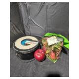 Hat Box and Bag of Potpourri