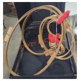 Vintage wooden embroidery hoops