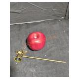 Vintage Brass Angel Candle Snuffer