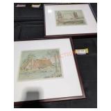 18 1/2" W x 17" H Artworks by A.T.