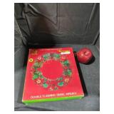 Renown Double Flashing Tinsel Wreath