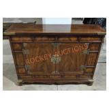 Tansu Campaign Style Console Cabinet