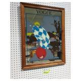 Vouge Pictorial Advertising Mirror