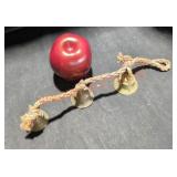 Vintage Set of Brass Bells