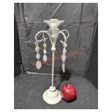 White Metal Candelabra