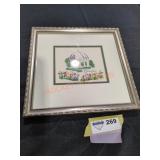 10 1/4" W x 9 3/4" H "The Greenbrier"