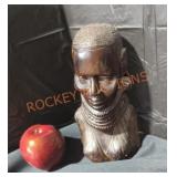 African Tribal Bust Sculpture