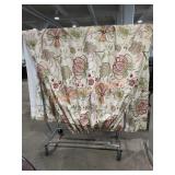 128" W x 102" H Decorative Curtain