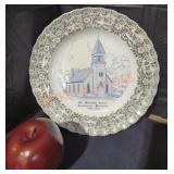 Vintage Commemorative Ceramic Plate