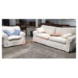 Matching  Armchair and Sofa Set