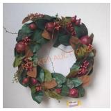 Restoration hardware magnolia pomegranate wreath