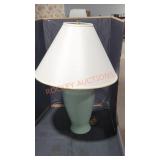 Green table lamp