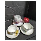 Teacups Lot - Qty 3