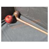 Wooden African Knobkerrie