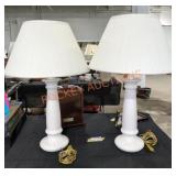 Matching Table Lamps - Qty 2