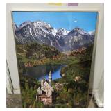 Framed Photograph CRACKED GLASS