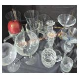 Miscellaneous Clear Glass Lot