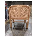 Natural Rattan End Table