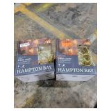 (2) Hampton Bay Plug In String Light