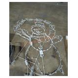 Snowman Yard Light Up Decor