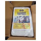 Terry Cleaning Towel 60 Pack