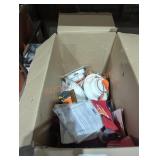 Box Lot Assorted Home Improvement Items
