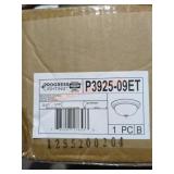 Brushed Nickel Ceiling Mount Light Fixture