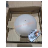 Brushed Nickel Ceiling Mount Light Fixture