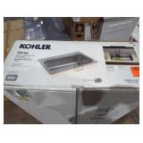Kohler Verse 33" x 22" x 9" Top Mount Kitchen Sink