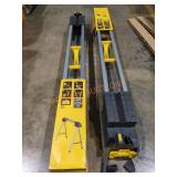 (2) DeWalt Metal Folding Sawhorses