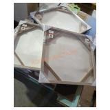 3 Square Bathroom accessories