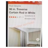 96 inch traverse curtain rod