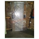 Security screen door white 36"