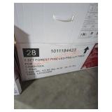 7.5ft forest pine led pre lit tree