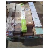 Skid Lot of Mixed flooring, colors vary, bed rail