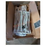 Desk with 4 drawers & Storage  white