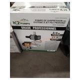 K2 pumps grade professional 3/4 motor