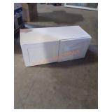 Bridge wall kitchen cabinet white